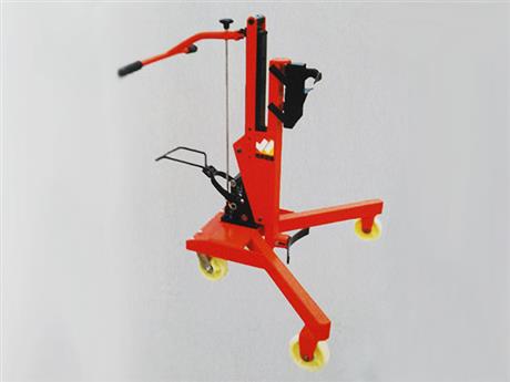 手动液压油桶搬运车