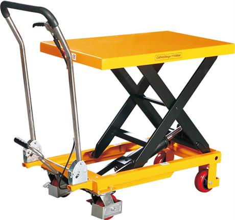 手动液压升降平台车